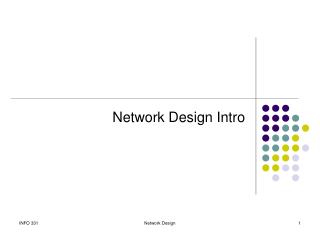 Network Design Intro