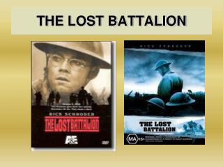 THE LOST BATTALION