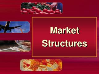 Market Structures