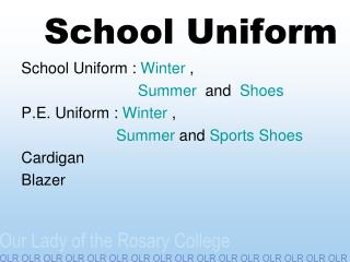 School Uniform