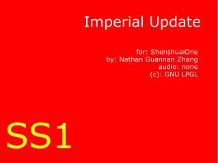 Imperial Update