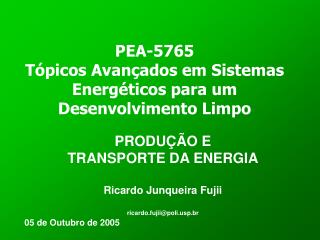 Produção de Energia