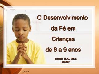 O Desenvolvimento da Fé em Crianças de 6 a 9 anos