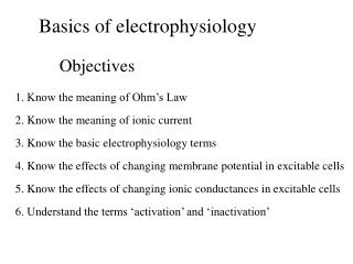 Objectives
