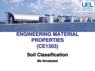 ENGINEERING MATERIAL PROPERTIES (CE1303)