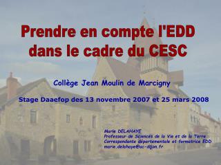 Collège Jean Moulin de Marcigny