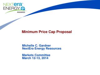Minimum Price Cap Proposal