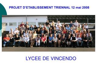 LYCEE DE VINCENDO