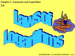 Laws of Logarithms