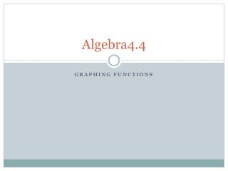 Algebra	4.4