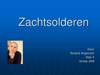 Zachtsolderen