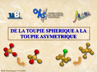 DE LA TOUPIE SPHERIQUE A LA TOUPIE ASYMETRIQUE