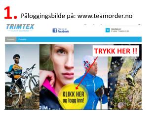 Påloggingsbilde på: teamorder.no