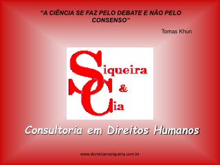 Consultoria em Direitos Humanos