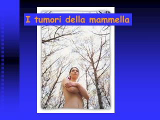 I tumori della mammella