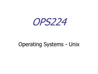 OPS224