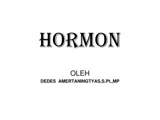 HORMON