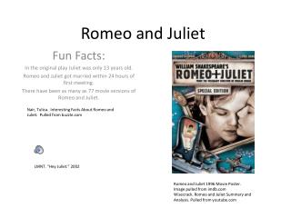 Romeo and Juliet