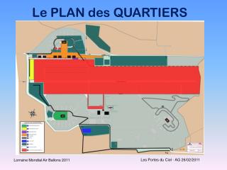Le PLAN des QUARTIERS