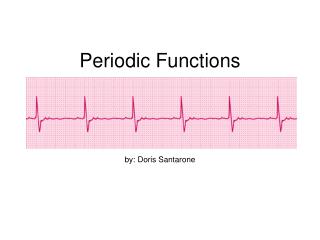 Periodic Functions