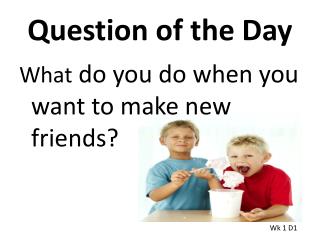 Question of the Day