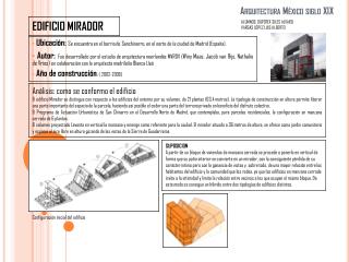 Arquitectura México siglo XIX