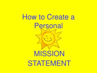 How to Create a Personal