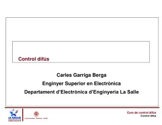Control difús