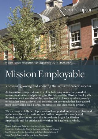Knowing, growing and showing the skills for career success .
