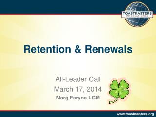 Retention &amp; Renewals