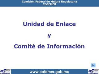 Unidad de Enlace y Comité de Información