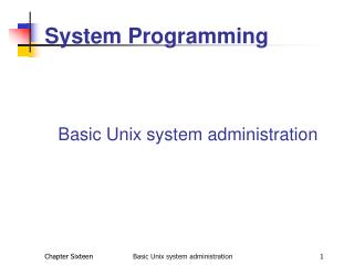 System Programming