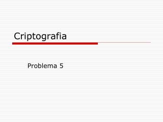 Criptografia