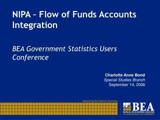 NIPA – Flow of Funds Accounts Integration