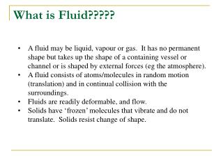 What is Fluid?????