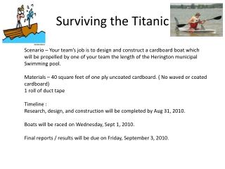 Surviving the Titanic