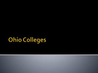 Ohio Colleges