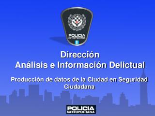 Dirección Análisis e Información Delictual