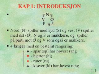 KAP 1: INTRODUKSJON