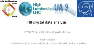 H8 crystal data analysis