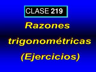 CLASE 219