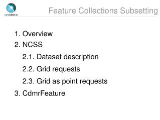 Feature Collections Subsetting