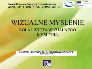 WIZUALNE MYŚLENIE