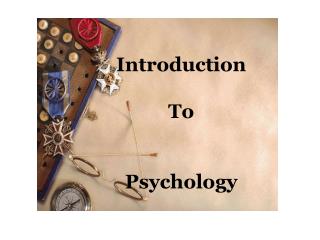 Introduction To Psychology