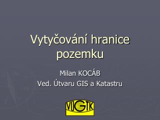 Vytyčování hranice pozemku