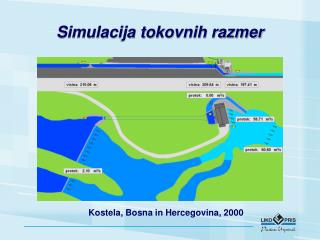 Simulacija tokovnih razmer