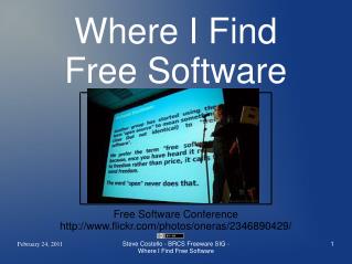 Where I Find Free Software