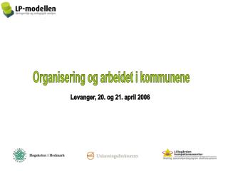 Organisering og arbeidet i kommunene
