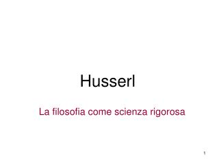 Husserl