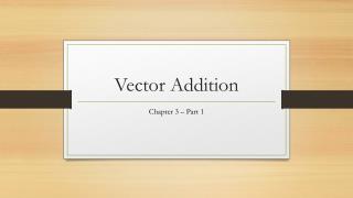 Vector Addition